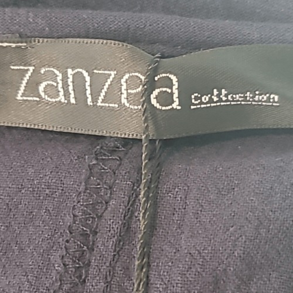 Zanzea Navy‎ Blue with Contrasting Colors Maxi Dress - Picture 9 of 13